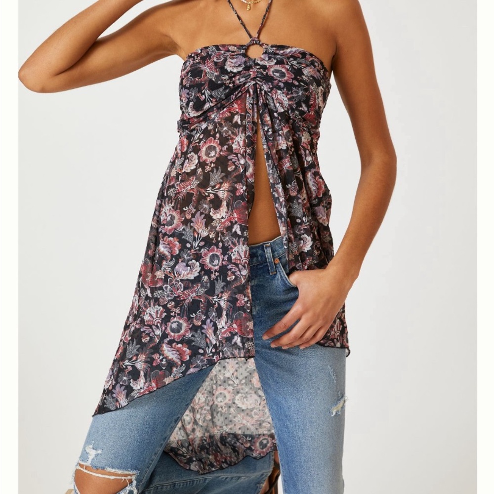 anthropologie halter top